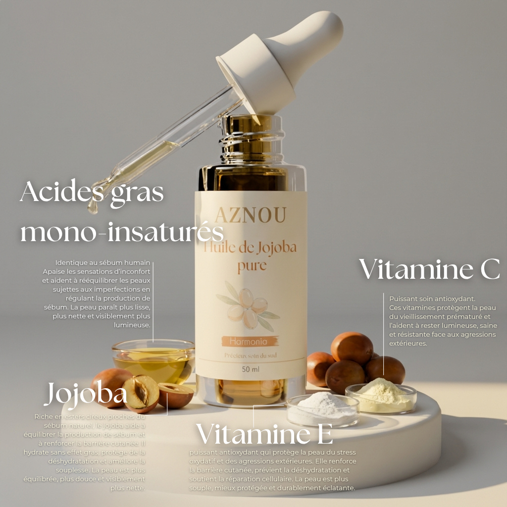 Harmonia - Huile de Jojoba pure